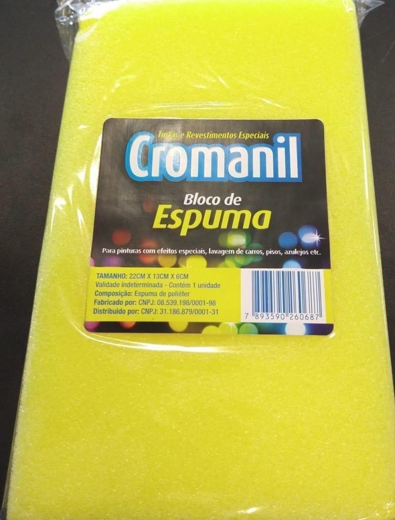 BLOCO DE ESPUMA