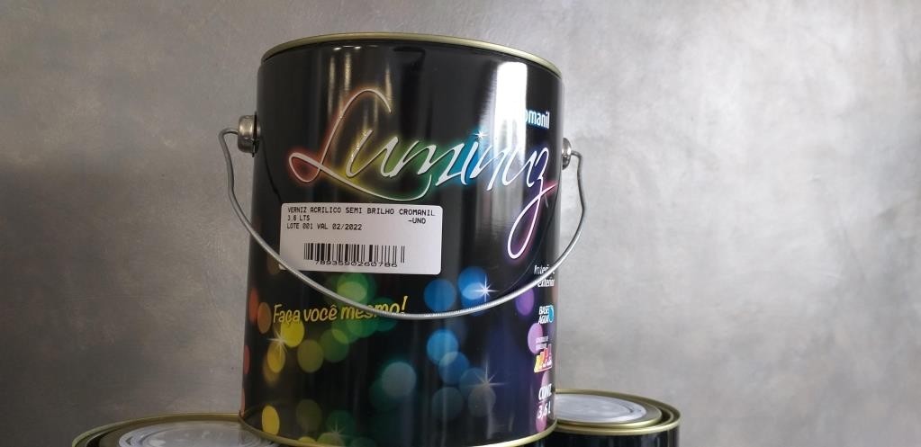 VERNIZ ACRILICO SEMI BRILHO CROMANIL 3,6 LTS
