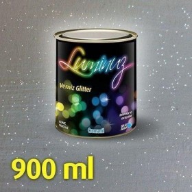 PRATA - Luminuz Verniz Glitter Lata 1/4 (900ml)