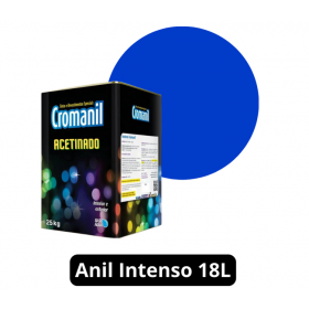 CROMANIL LATEX ACRÍLICO ACETINADO ANIL INTENSO 18 LT