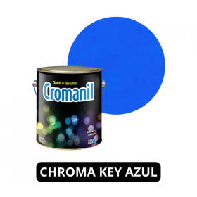 Tinta Látex Acrílico Fosco Azul Chroma Key 3.6L Cromanil